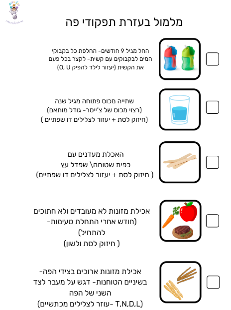 שיטה ברורה לבניית טיפול